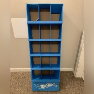 Hot Wheels cardboard display (no cars)